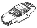 99750090000GRV - Body: Body Assembly for Porsche: 911 Image