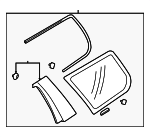 65209SA070 - : Quarter Glass for Subaru Image