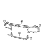 6503839 - Cooling: Hex Head Bolt And Coned Washer for Chrysler: 200, 300, Pacifica, Voyager | Dodge: Challenger, Charger, Dart | Jeep: Cherokee | Ram: 2500, 3500 Image