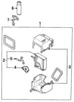 2728360U25 - : Tube for INFINITI: Q45 Image