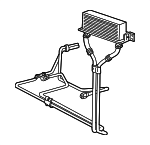 F7UZ7A095FA - Cooling System: Trans Cooler for Ford: E-150, E-150 Club Wagon, E-150 Econoline, E-150 Econoline Club Wagon, E-250, E-250 Econoline, E-350 Club Wagon, E-350 Econoline, E-350 Econoline Club Wagon, E-350 Super Duty, E-450 Econoline Super Duty, E-450 Super Duty, Econoline Super Duty Image