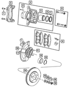 5191242AA - Brakes: Brake Bleeder Screw for Mopar Image