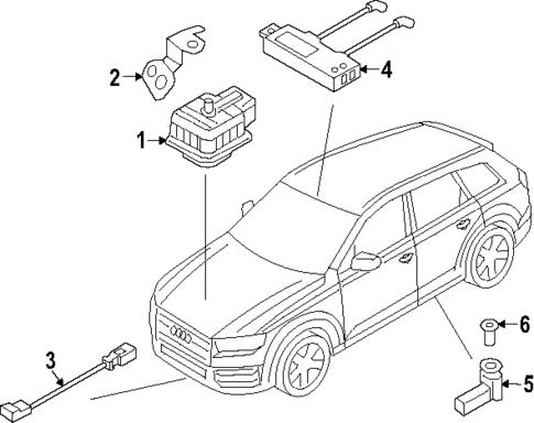 Alarm System for 2025 Audi SQ7 #0