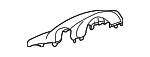 20827816 - Steering: Upper Column Cover for Saturn: Outlook Image