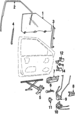 72120SE3003 - : Handle, Inside for Honda: Accord Image