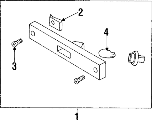 Side Marker Lamps for 1998 Mitsubishi Diamante #0