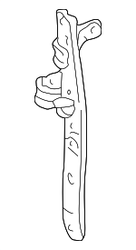 5530733090 - Body: Panel Reinforced Brace for Lexus: ES300 Image