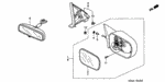 9390324420 - Interior/Bumper: SCREW, TAPPING (4X16) for Honda Image
