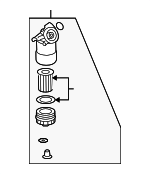 3H115403J - : Oil Filter for Volkswagen: Touareg Image