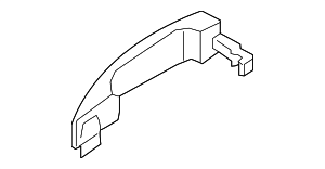 NK3Z1722404B - : Handle, Outside for Ford: E-Transit, Transit-150, Transit-250, Transit-350, Transit-350 HD Image
