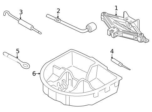 Jack & Components for 2013 Hyundai Elantra Coupe #0