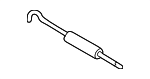 91323B000 - Body: Rod for Genesis: G70, G80, G90, GV70, GV80 | Hyundai: Elantra, Elantra Coupe, Elantra GT, Elantra N, Equus, Genesis, Genesis Coupe, Kona, Palisade, Santa Cruz, Santa Fe, Santa Fe Sport, Santa Fe XL, Sonata, Tucson, Venue Image