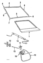 MB408605 - Body: Lift Gate for Mitsubishi Image