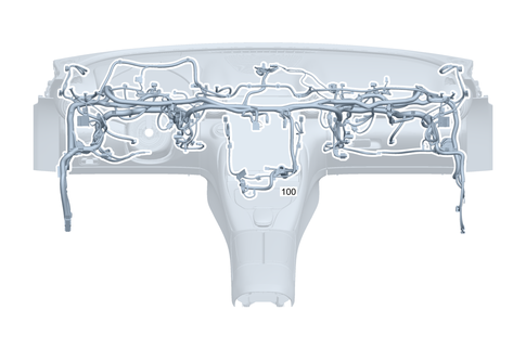 Cockpit Wiring Harness/Center Console Wiring Harness for 2026 Mercedes-Benz AMG GT 43 #0