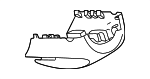 57N8585594PK - Steering: Lower Column Cover for Volkswagen Image