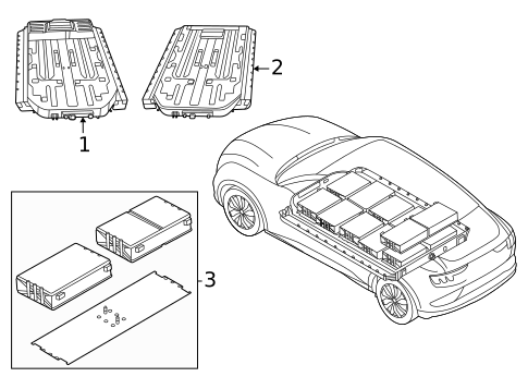 Battery for 2023 Ford Mustang Mach-E #3
