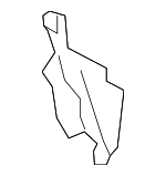 51717211897 - Body: Insulation for BMW: 528i, 528i xDrive, 535d, 535d xDrive, 535i, 535i GT, 535i GT xDrive, 535i xDrive, 550i, 550i GT, 550i GT xDrive, 550i xDrive, 640i, 640i Gran Coupe, 640i xDrive, 640i xDrive Gran Coupe, 650i, 650i Gran Coupe, 650i xDrive, 650i xDrive Gran Coupe, ActiveHybrid 5, M5, M6, M6 Gran Coupe Image