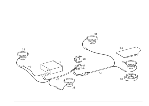 Radio Set, Radio Accessories, Antenna for 1993 Mercedes-Benz 300E #2
