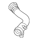 17127604542 - Belts &amp; Cooling: Radiator Coolant Hose for BMW Image