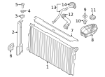 7146976114 - Cooling System: Reservoir Tank Grommet for BMW Image