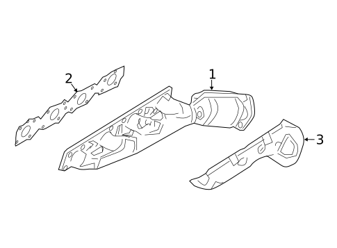 Exhaust Manifold for 2019 Nissan Armada #0