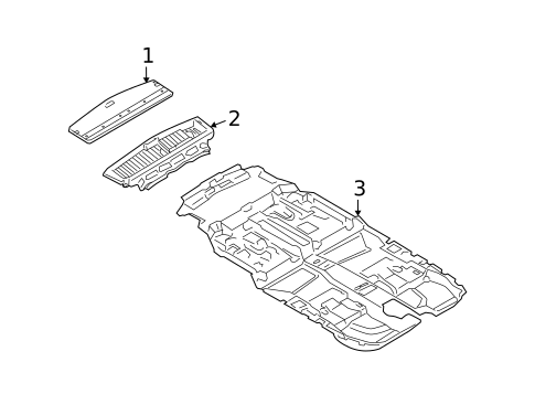 Interior Trim - Rear Body for 2006 Mazda 5 #0