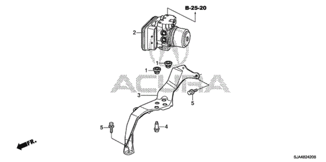 VSA Modulator for 2012 Acura RL #0
