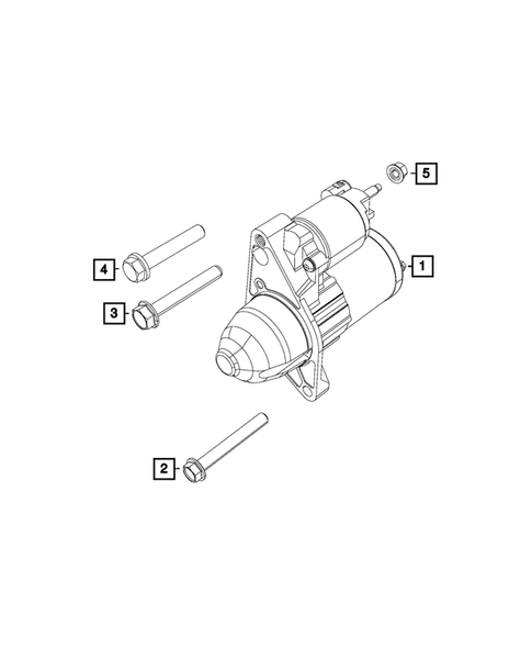 Starters for 2017 Jeep Compass #1