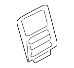 8G1Z7404302FB - Body: Center Bezel for Ford: Taurus Image