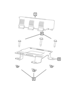 68277136AC - : MODULE : TRAILER TOW for Mopar Image