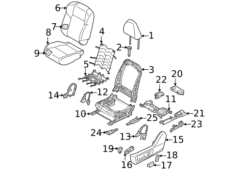 Second Row Seats for 2025 Mitsubishi Outlander PHEV #4