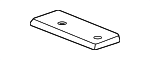 85653079 - Body: Trailer Hitch Reinforced Plate for GM Image