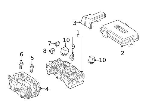 Fuse & Relay for 2016 Buick Envision #0