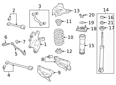 Rear Suspension for 2025 Lexus RC350 #0