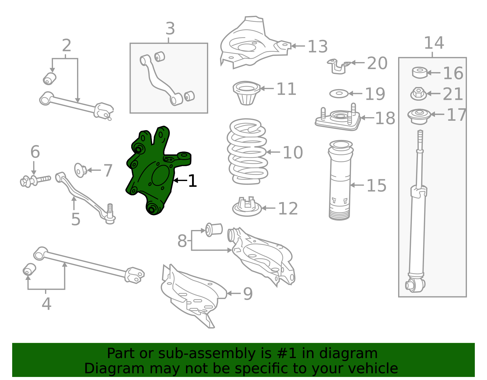 42305-30130 - Knuckle 2013-2025 Lexus | Longo Lexus Parts