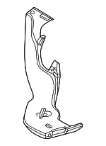 872120E140 - Body: Floor Duct for Lexus: RX350, RX350h, RX450h+, RX500h Image