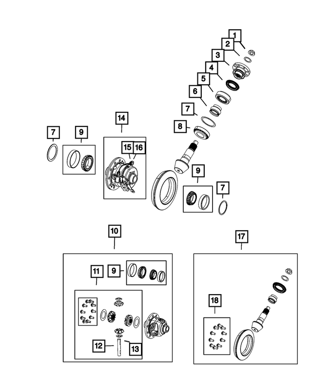 68400359AA - Differential and Drive Line: Thrust Washer for Mopar Image image