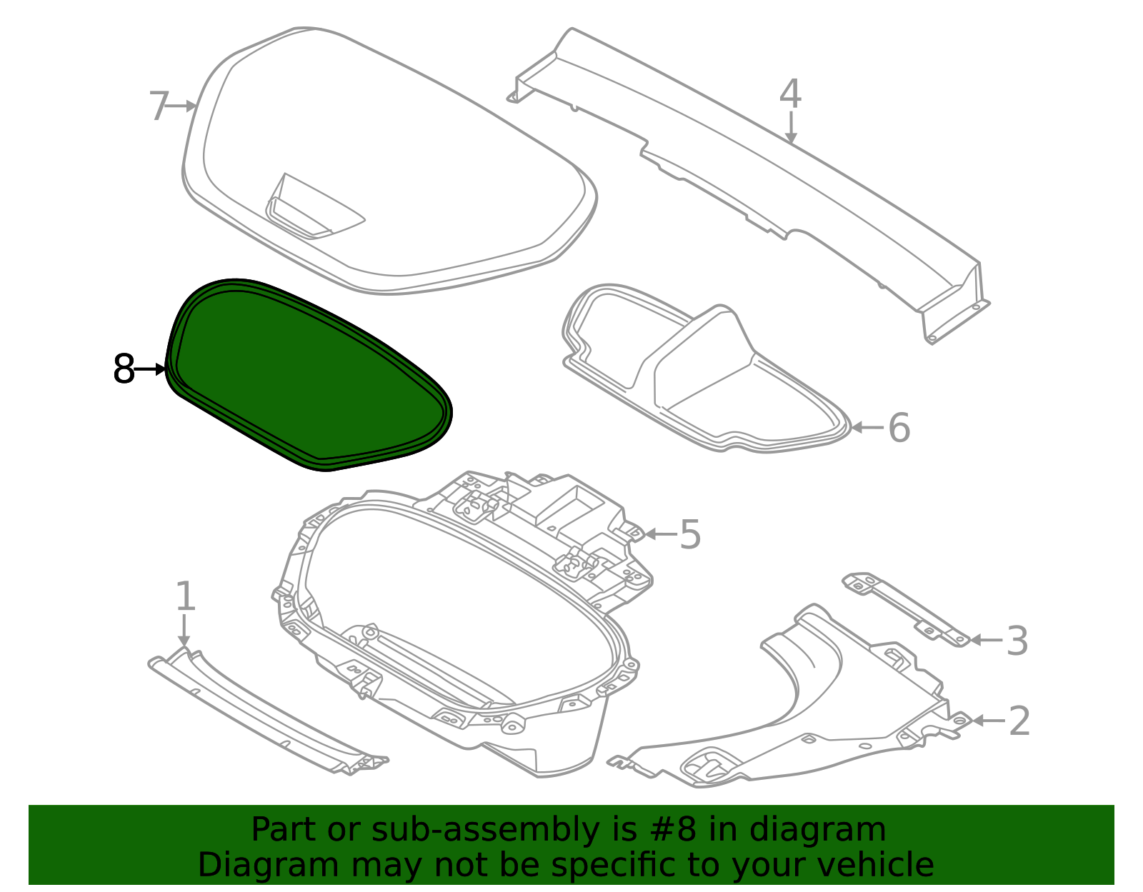 32239458 - High-Quality Deck Lid Seal for 2021-2026 Volvo | AutoNation ...