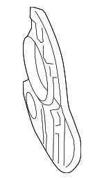 4779326AB - Brakes: Splash Shield for Chrysler: 300 | Dodge: Challenger, Charger, Magnum Image