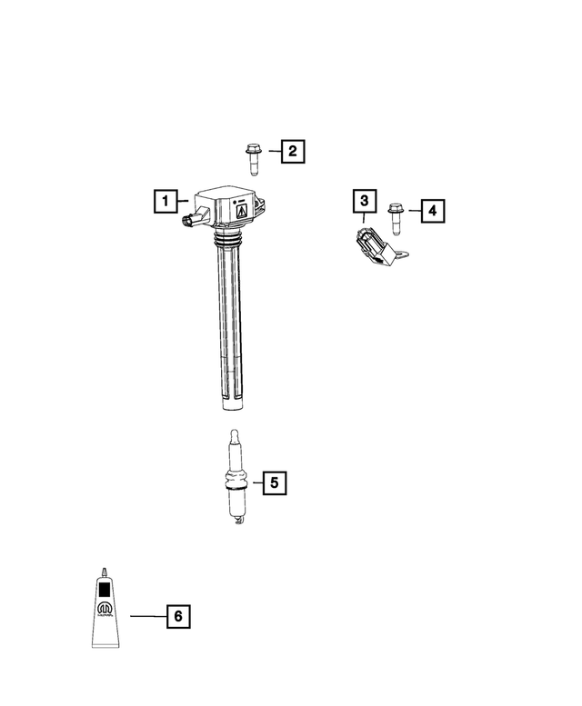 « 6502993 – Electrical : Tête Collerette Hexagonale Boulon pour Mopar Image »