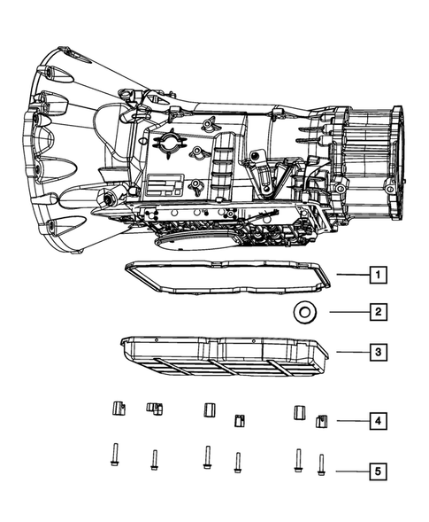 Case, Extension, Oil Pan, and Indicator (Dipstick) for 2013 Chrysler 300 #2