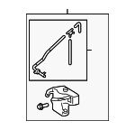 164700T040 - Cooling System: Reservoir for Toyota: Corolla, Matrix Image