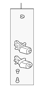 16776529 - Body: Actuator Assembly for Buick: Century, Regal | Chevrolet: Classic, Impala, Malibu, Monte Carlo | Oldsmobile: Alero, Cutlass, Intrigue | Pontiac: Grand Am, Grand Prix Image