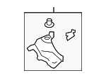 51629CA0009P - Body: Gusset for Subaru Image