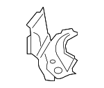 51630CC0209P - Body: Plate for Subaru Image