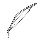 72128268165 - Electrical: Inflator Curtain for BMW: 323Ci, 323i, 325Ci, 325i, 325xi, 328Ci, 328i, 330Ci, 330i, 330xi Image