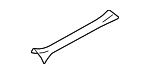 94060FL040VH - Body: Front Sill Plate for Subaru: Crosstrek, Impreza, WRX Image