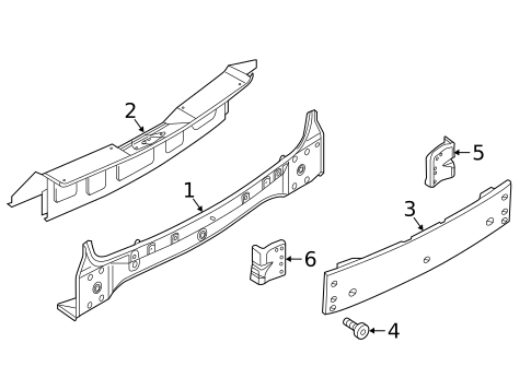 Rear Body for 2018 Porsche Cayenne #0