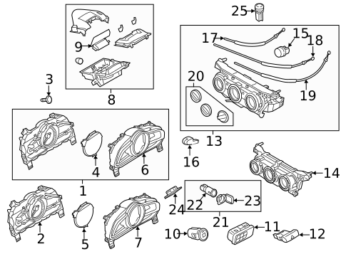 Controls for 2016 Mazda CX-3 #0