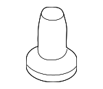 99959171240 - Body: Front Retainer Rivet for Porsche: 718 Boxster, 718 Cayman, 718 Spyder, 911, Boxster, Cayman, Panamera Image